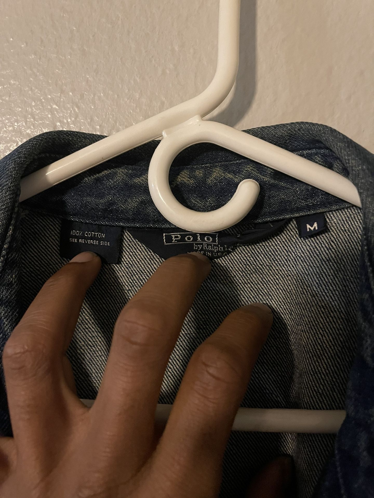 Vintage 90s Polo Ralph Lauren Denim Jacket (Very Rare!!)