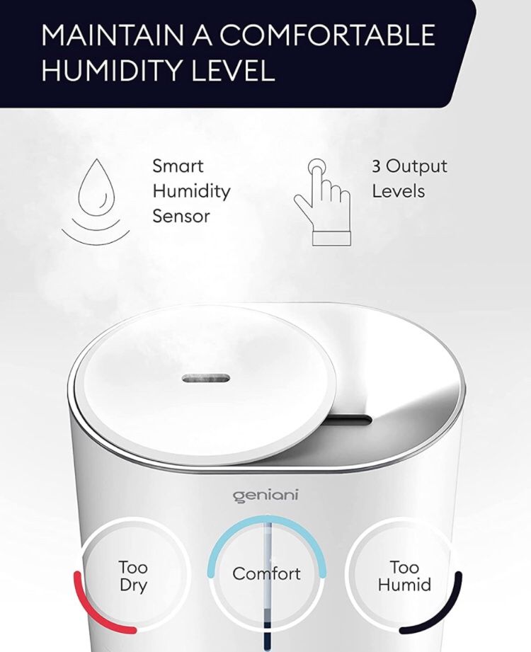 Cool Mist Humidifier 1.05 Gal / 4.0 L