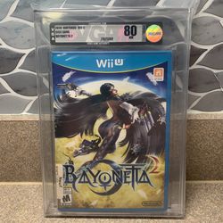 Bayonetta 2 - Nintendo Wii U, 2016 - VGA 80 NM Archival UV+ Silver Badge Thumbnail