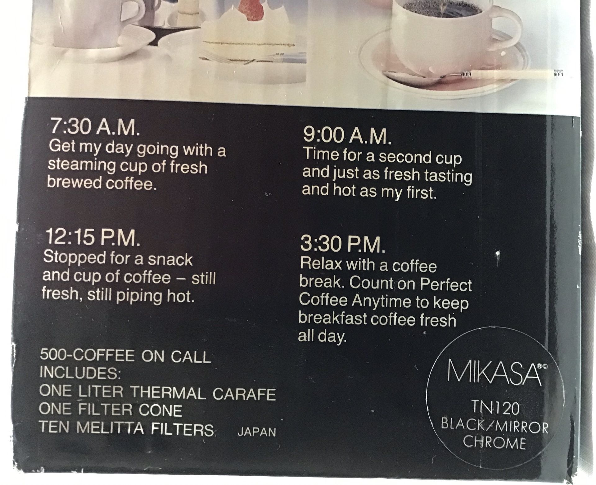New Mikasa TN120 - 1 Litre Thermal Carafe