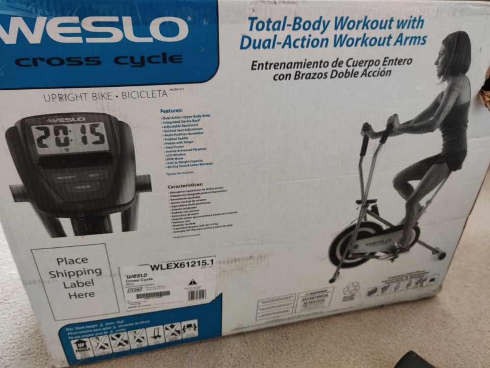 Weslo Bike and Elliptical