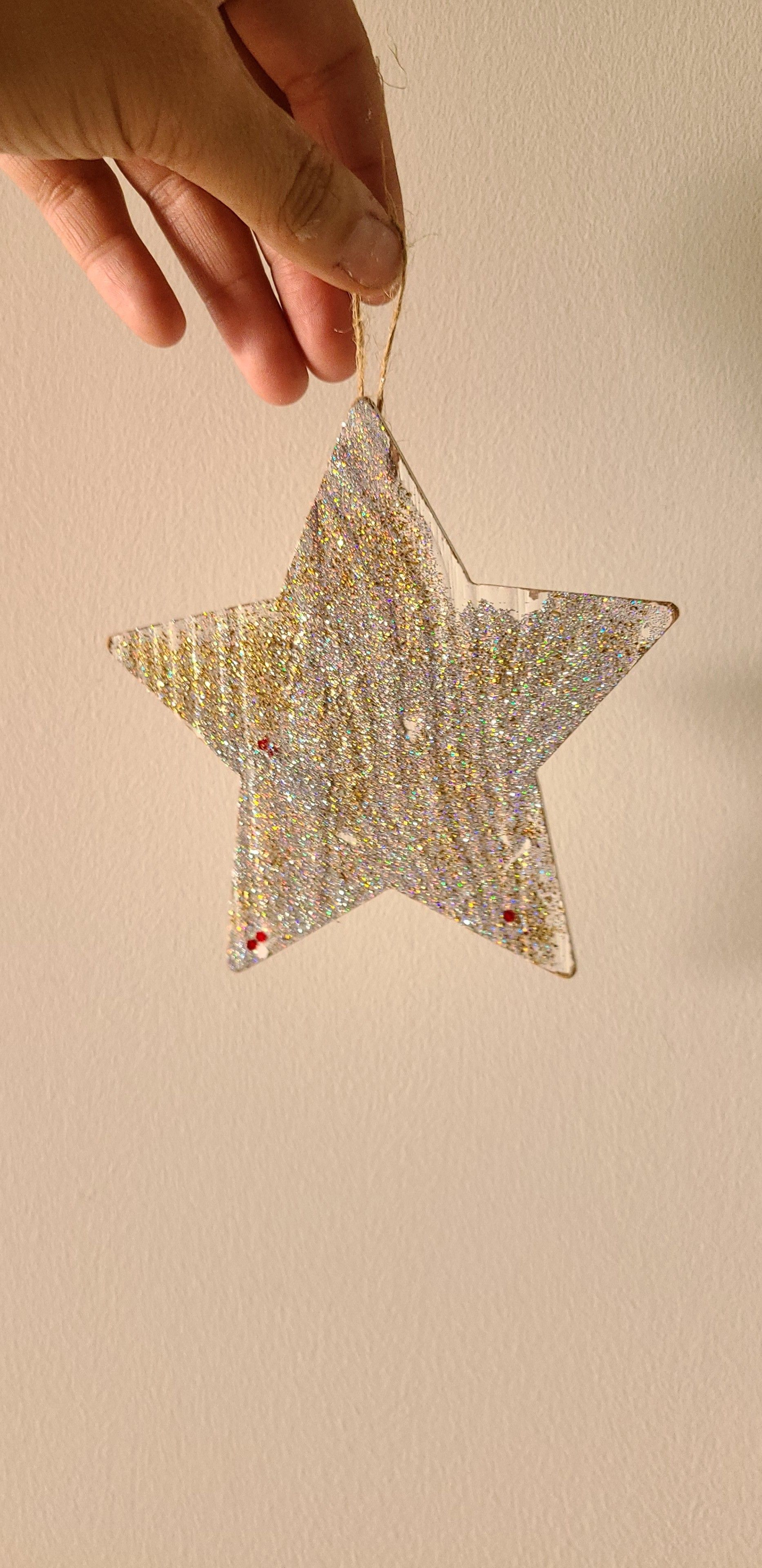 Hand made glass ornaments