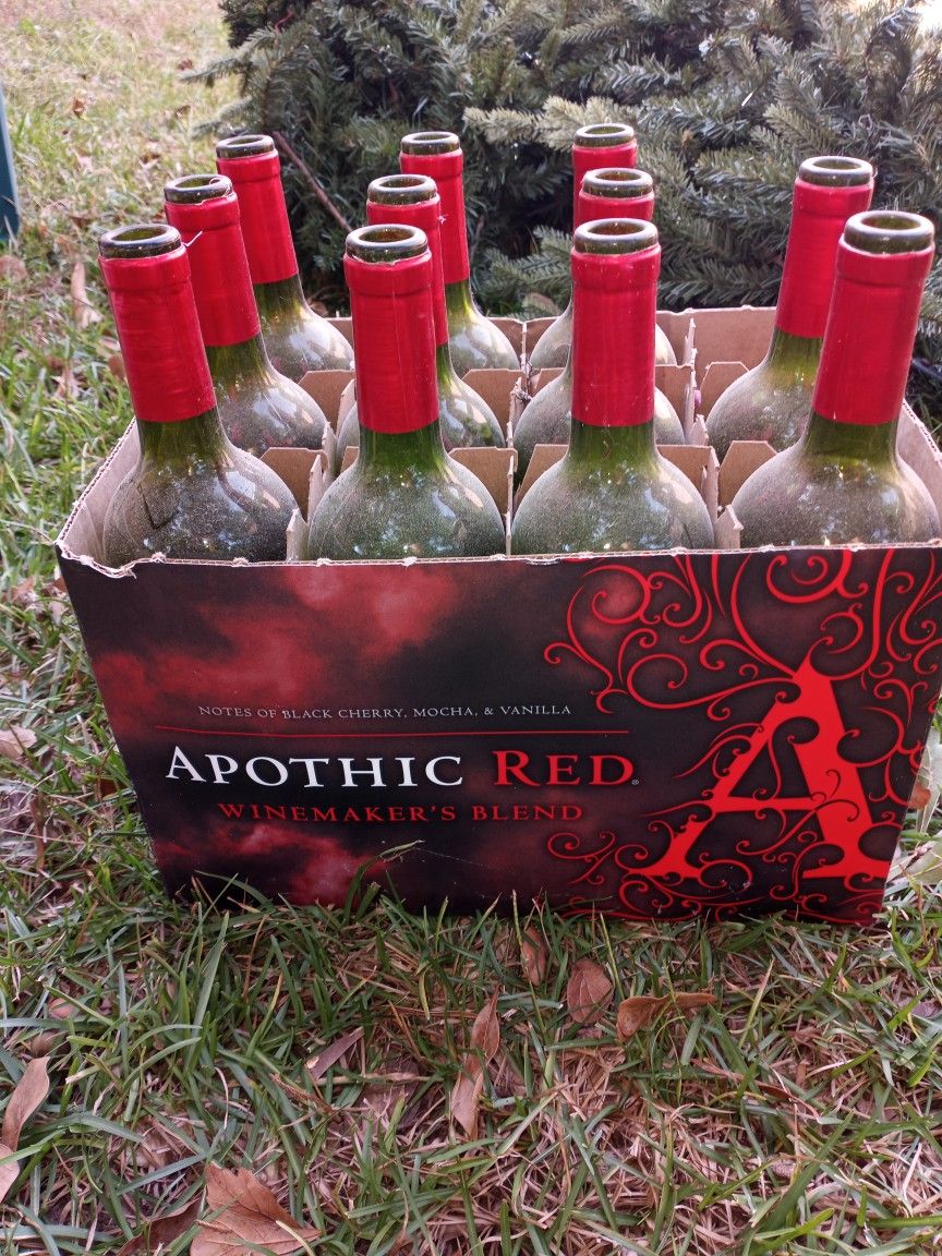 Empty Wine Bottles