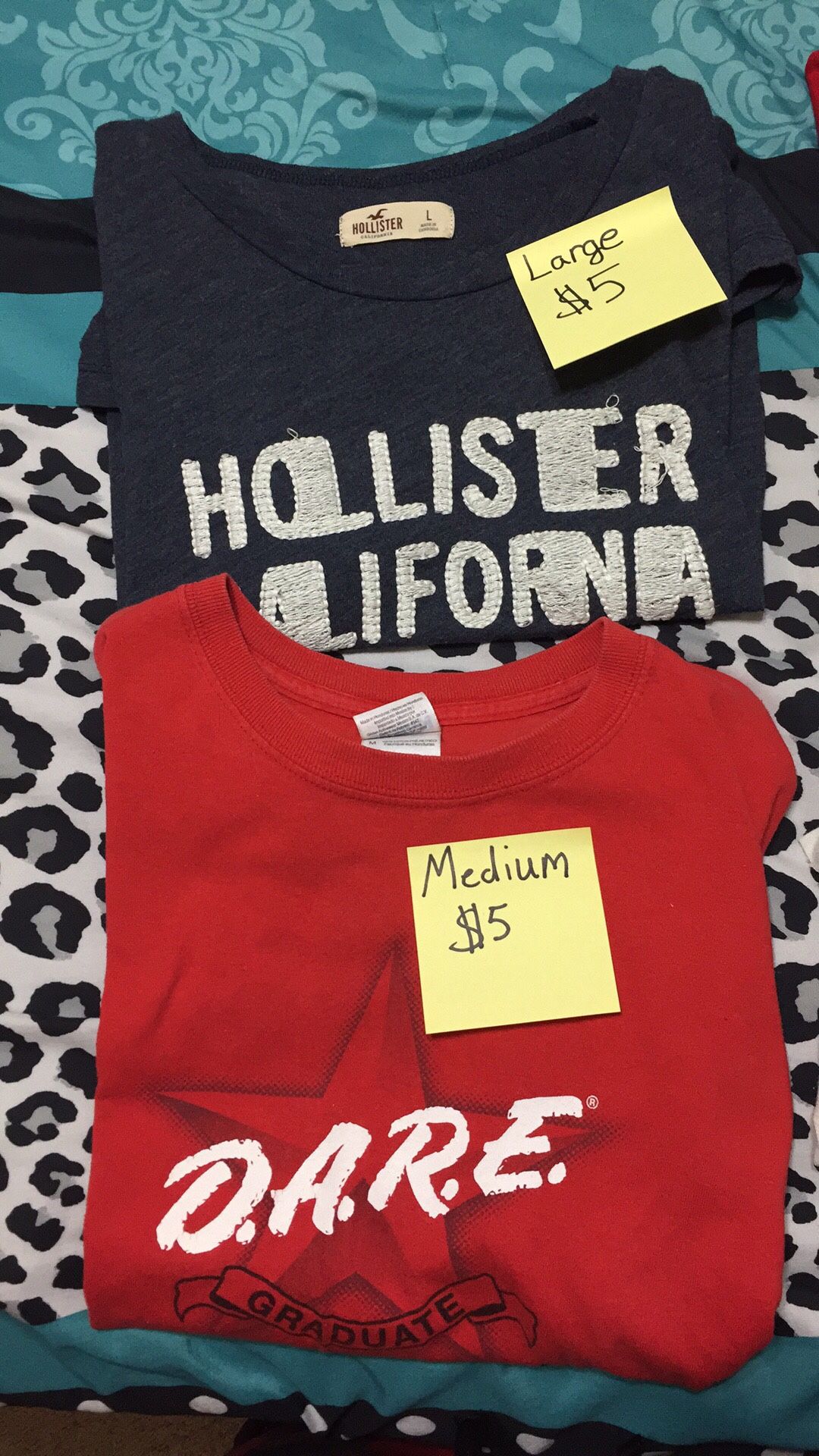 T-shirt’s!