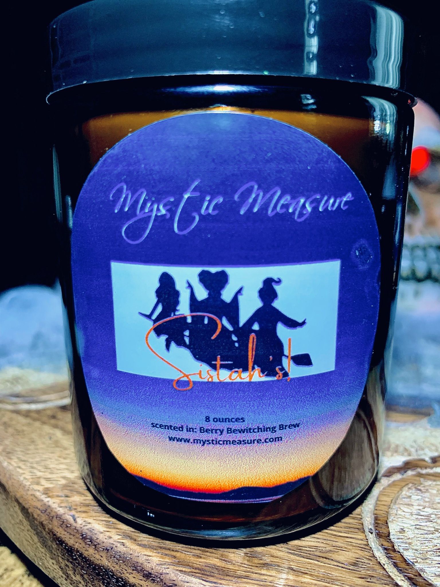 Sistah’s! Halloween Candle