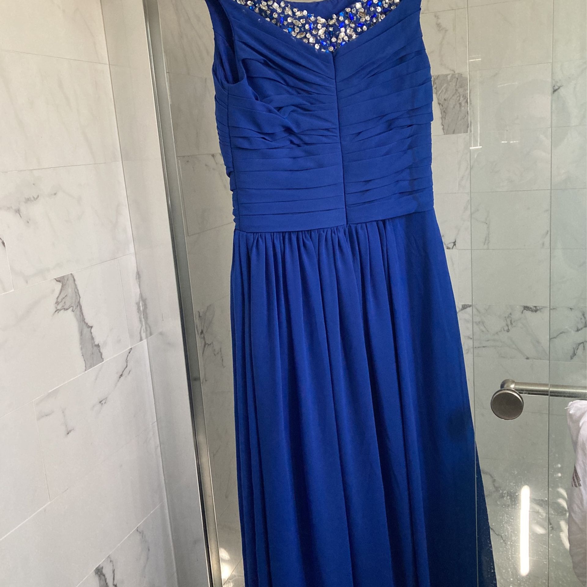 Royal Blue Long Gown