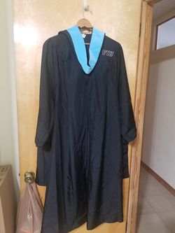 Masters graduation gown. Edu tassel and dressing. Worn once in perfect condition. Thumbnail