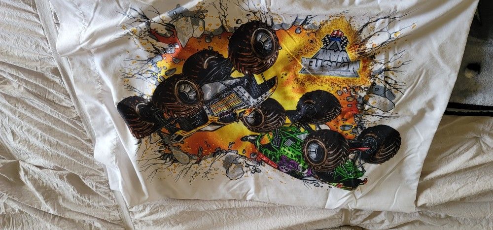 Monster jam Bedding - full Size