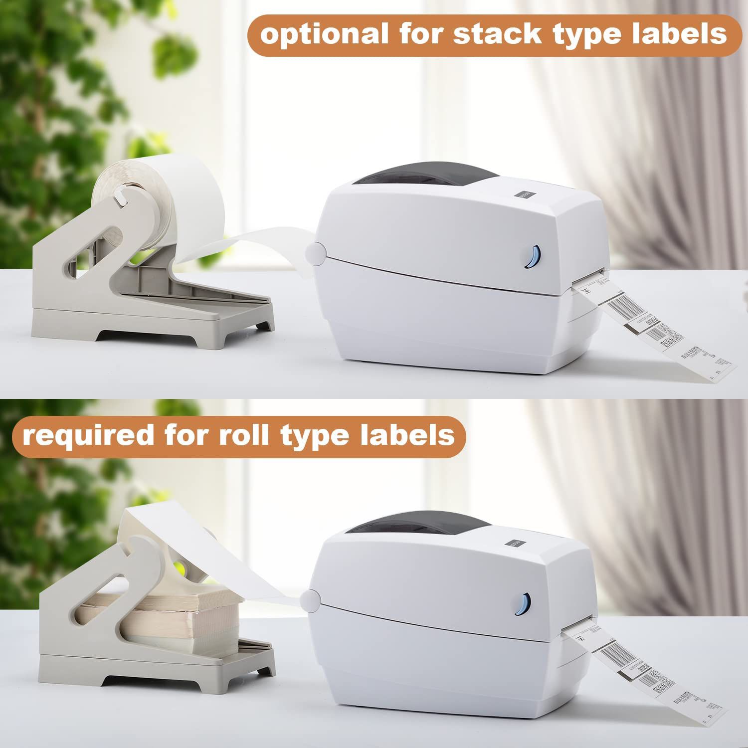 Shipping Label Printer, USPS Label Printer, 4x6 Thermal Printer for Shipping Labels, Commercial Grade Label Maker-High Speed & Clear Printing, Compati