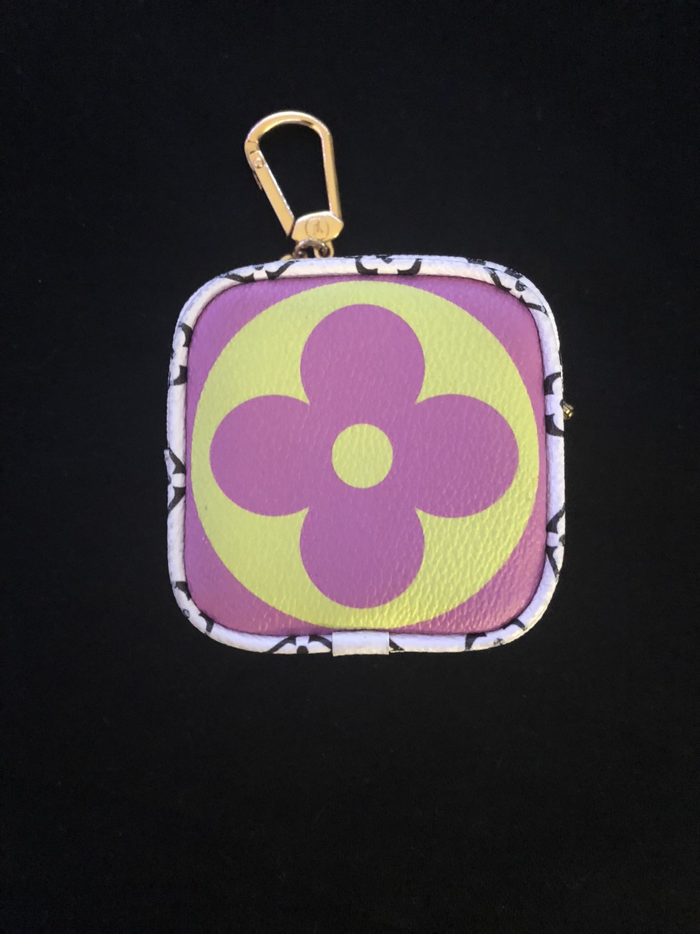 LOUIS VUITTON GIANT MONOGRAM CUBE BAG COIN PURSE