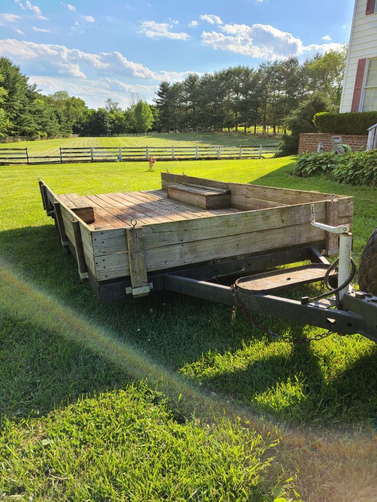 14ft Dual Axle Utility Trailer