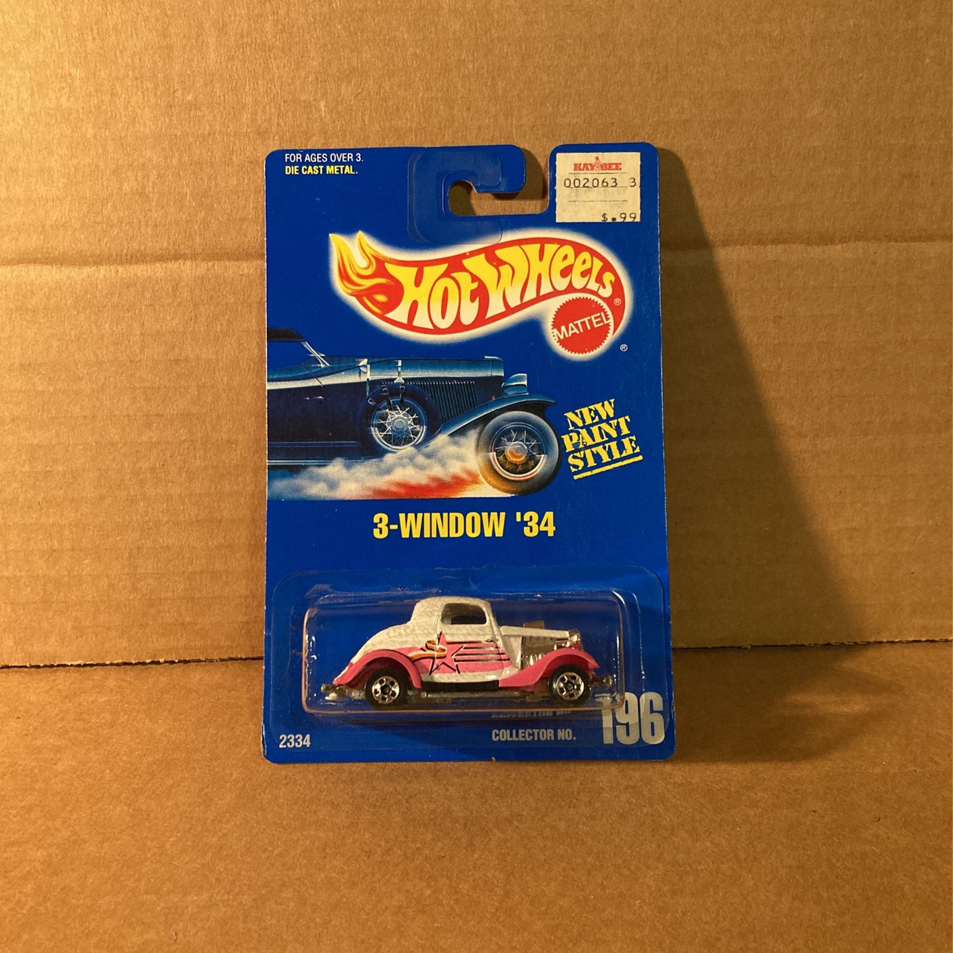 Hot Wheels 3-Window ‘34
