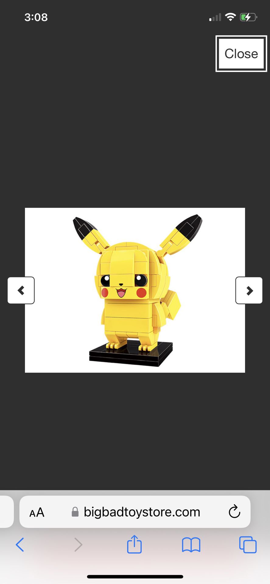 Pikachu Keeppley Figure Building Set