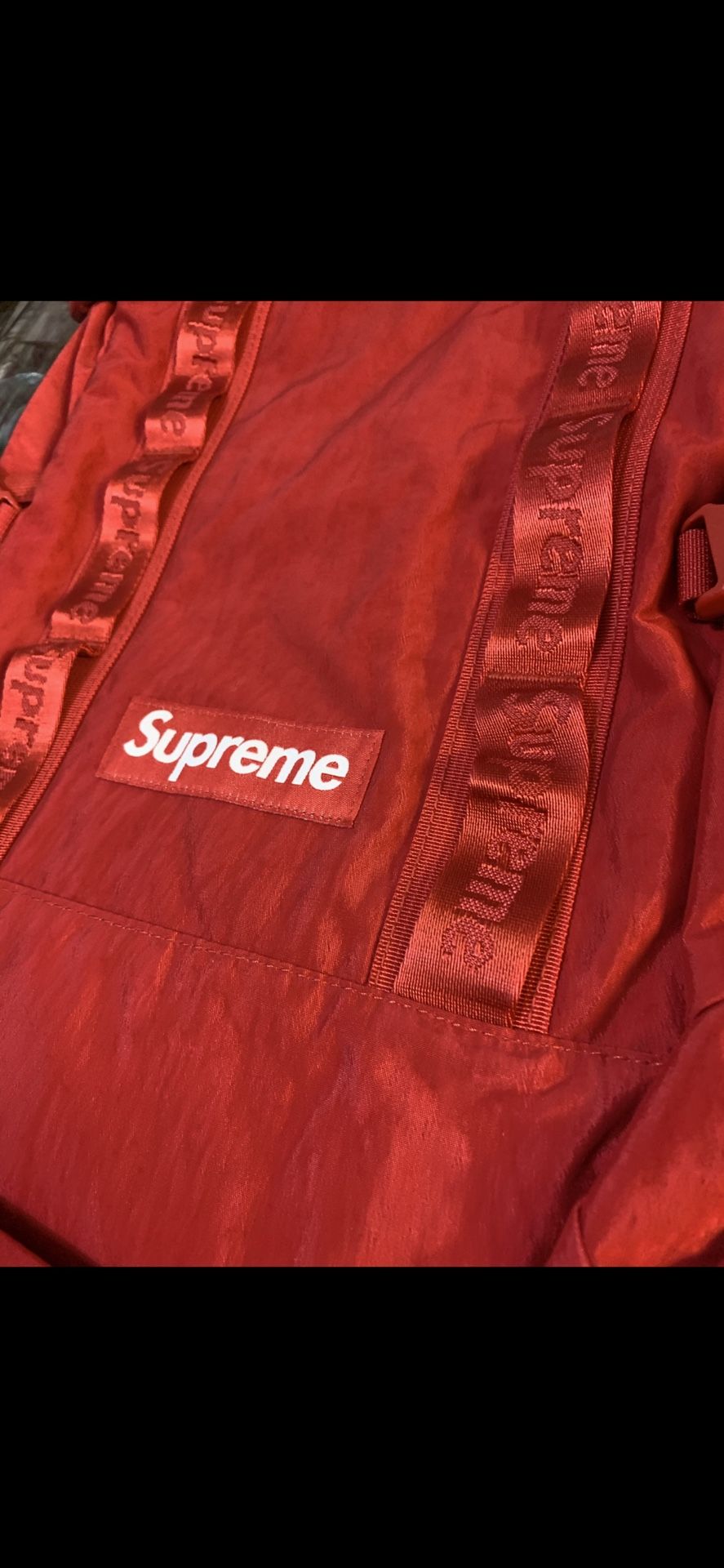 Brand New FW20 Red Backpack 210$ Firm. With Tags. (ordered From Supreme I Have The Email Receipt)