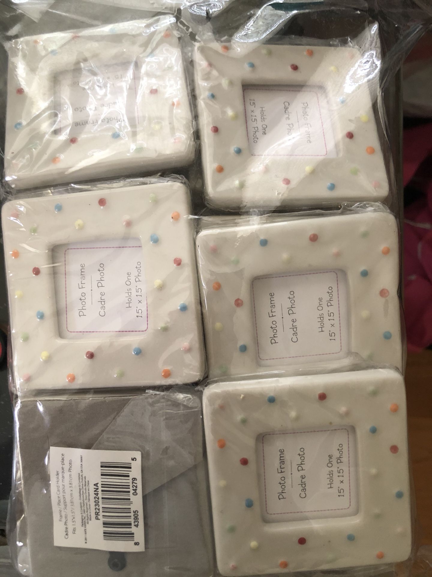 New 31 count Kate Aspen photo frame Wedding / place card holder