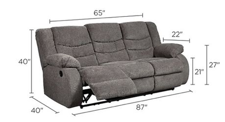 New-Like Reclining Couch Thumbnail