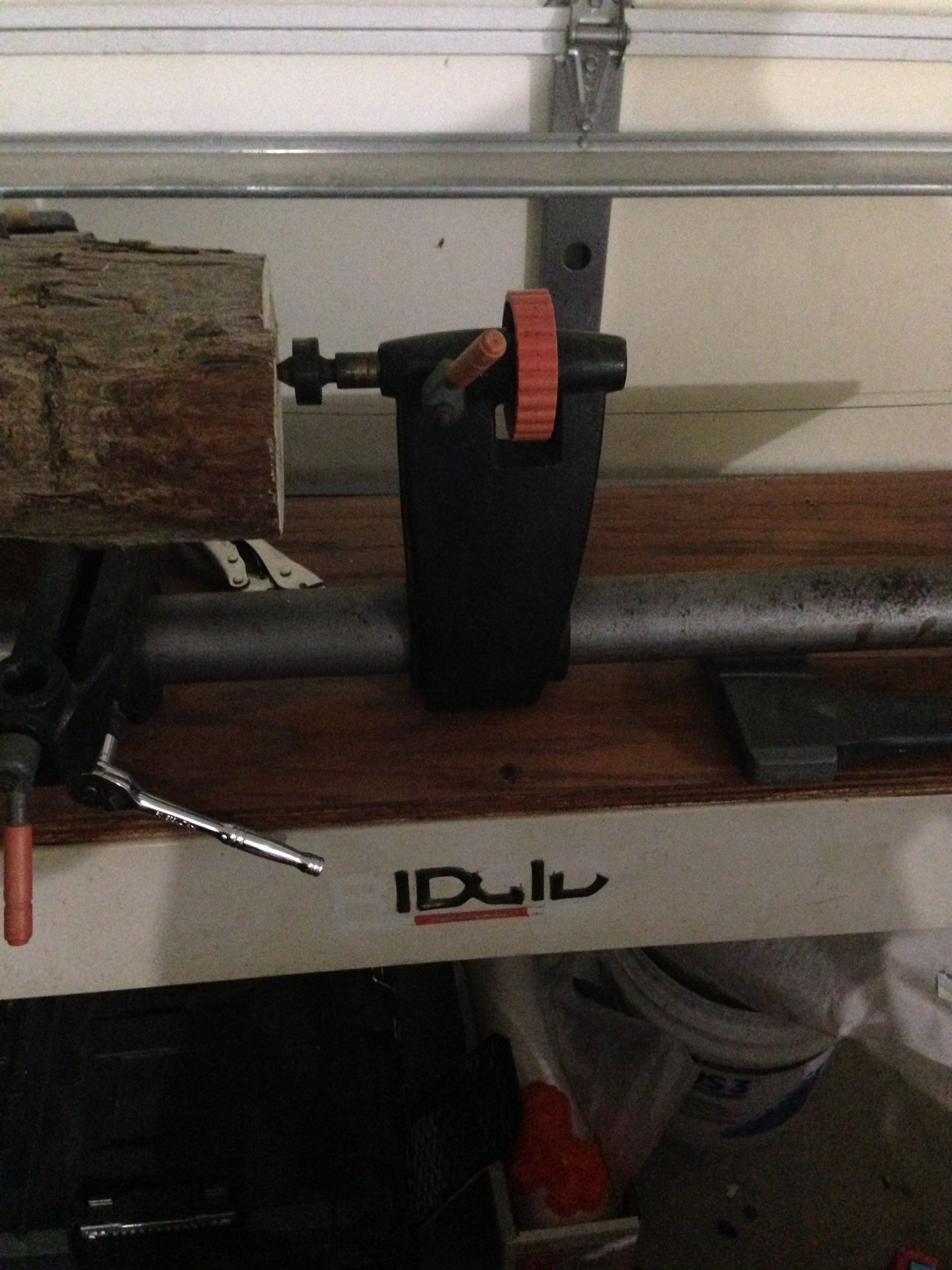 RIDGID Wood Lathe 12" with stock stand great condition for Sale in Port
