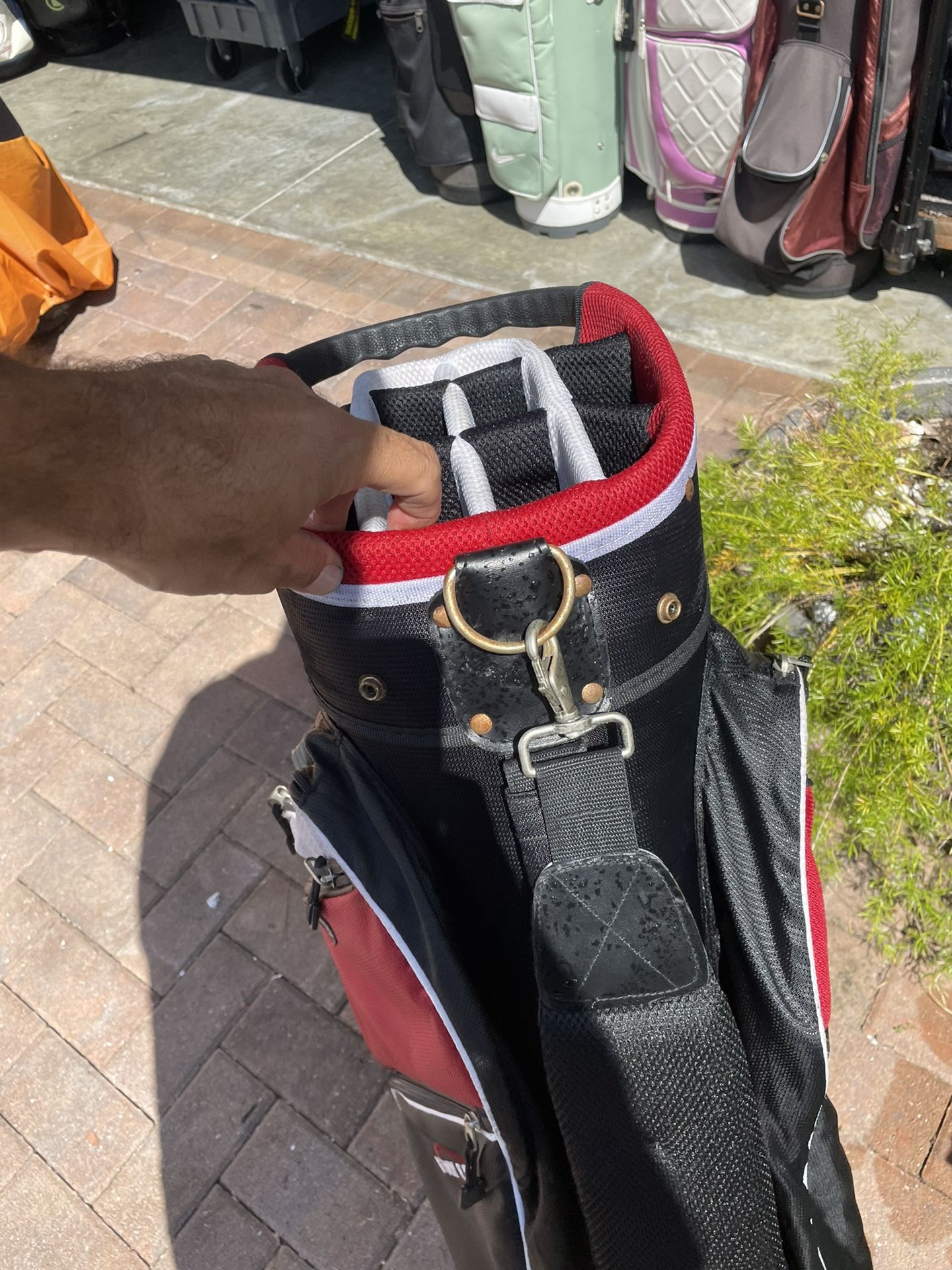 Golf cart bag Ray Cook with 14 dividers