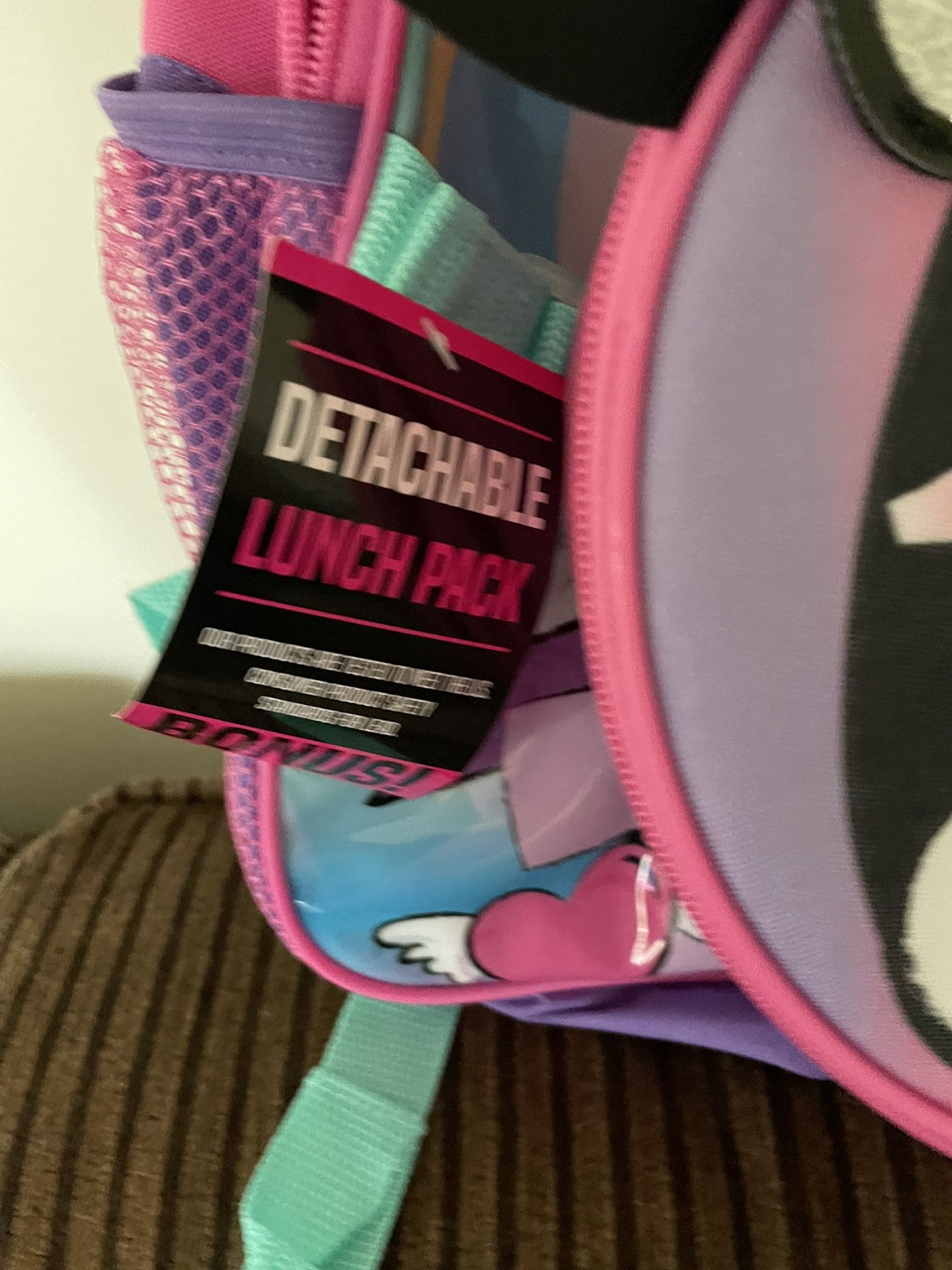 Brand New Book back for girls by Disney Junior mini