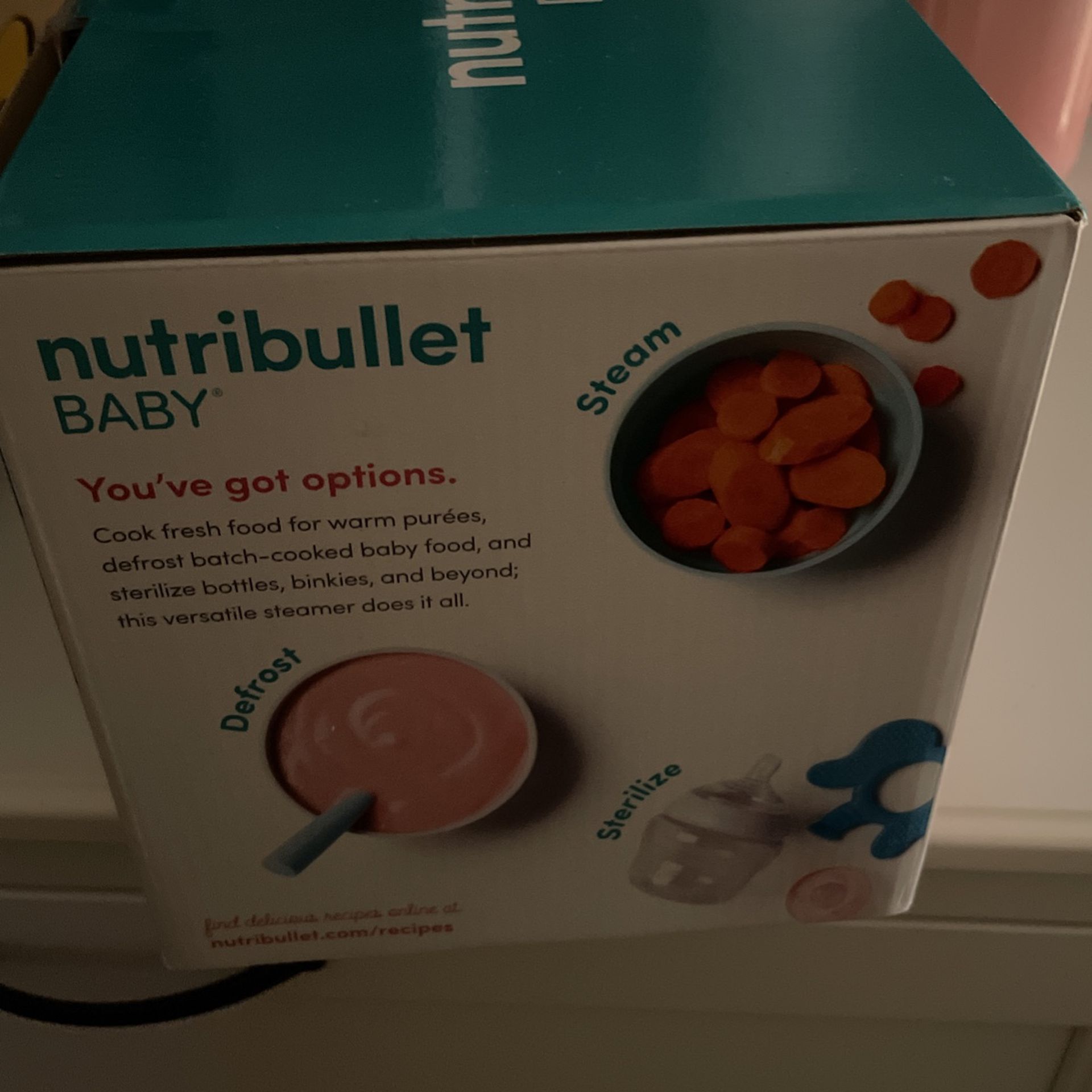 Nutribullet Baby Turbo Steamer 