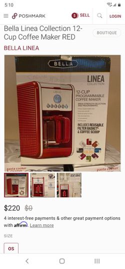 Bella Linea Collection 12-cup Programmable Coffee Maker  Thumbnail