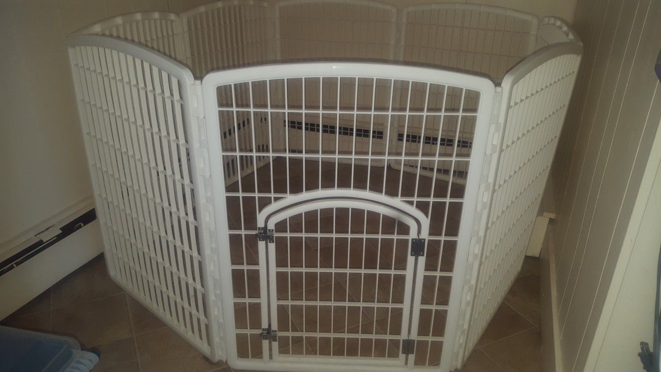 8 Panel Kennel Crate Play Yard