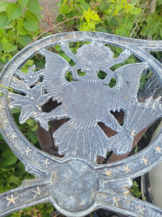 Vintage Old War Bench.