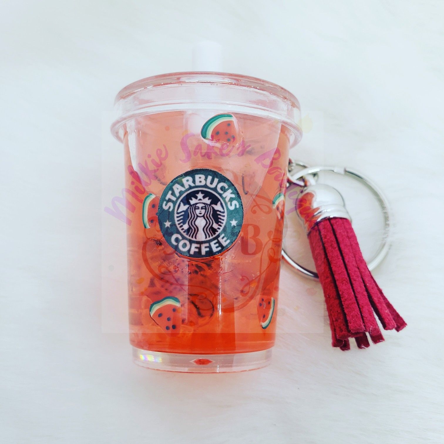 Handmade shaker keychains/ornaments