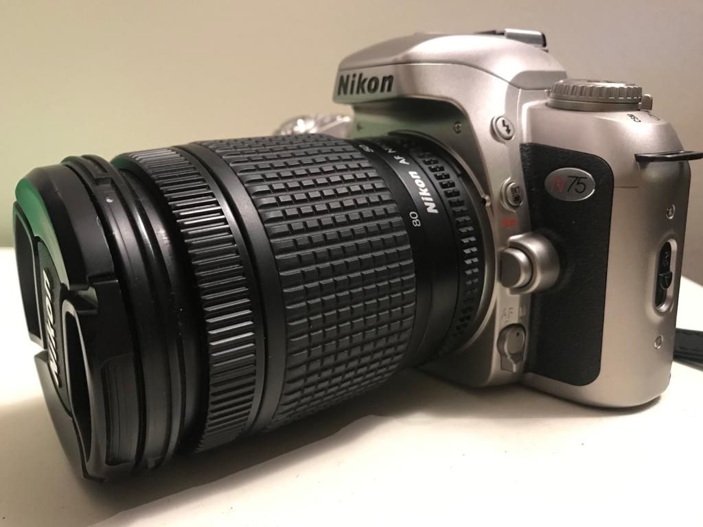 Camera with W&B film
