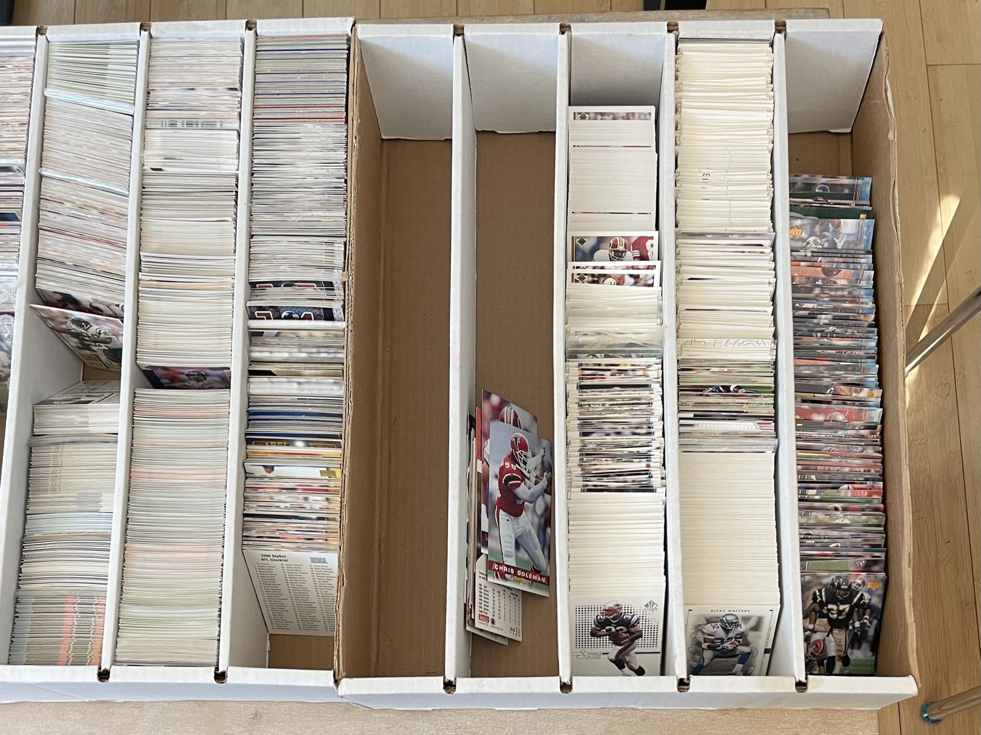 10000 Football Cards