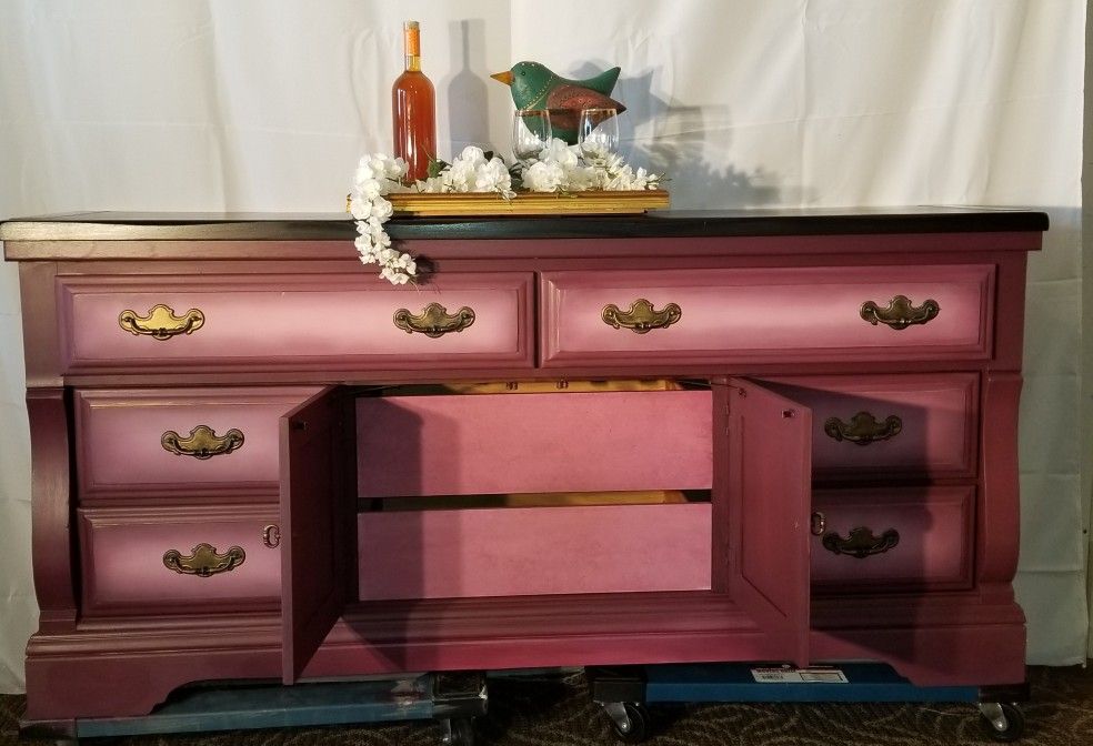Wine color Dresser or Cedenza