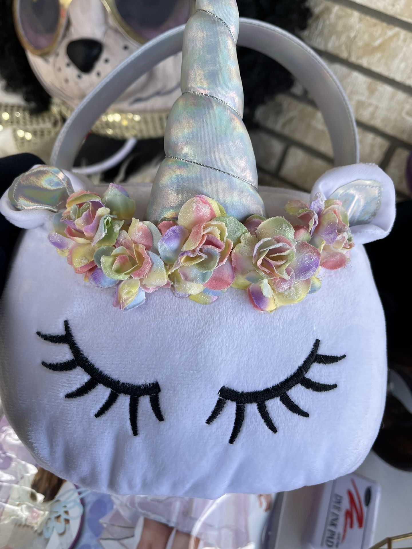 Disfraz De Unicornio Y Canasta