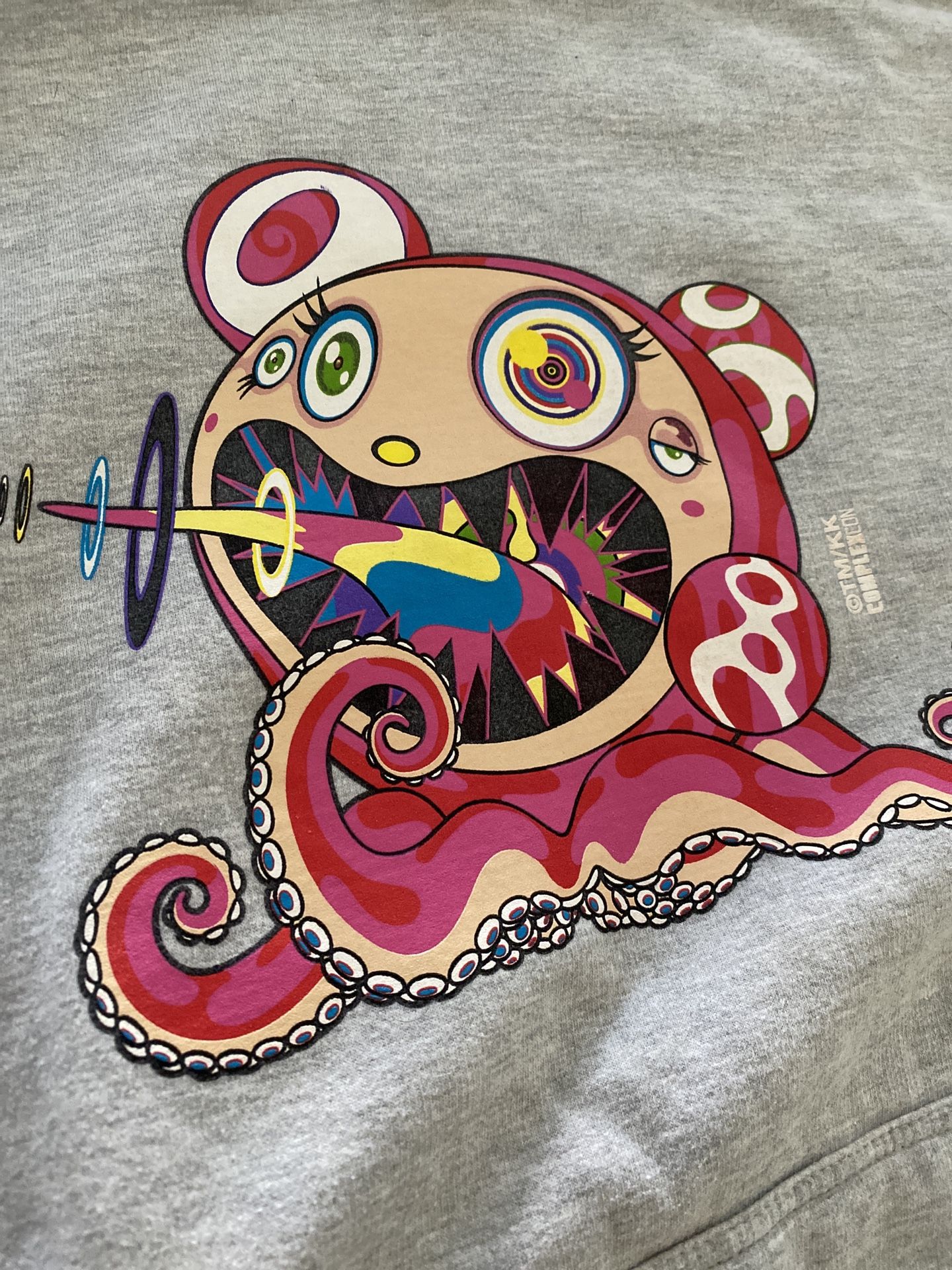 Takashi Murakami Complexcon 2017 Hoodie Mr Dob Dobtopus Logo Long Beach Size L