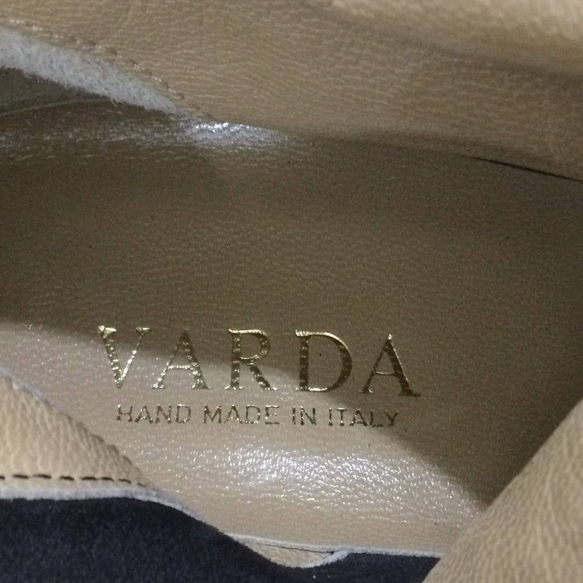 Varda Handmade In Italy Worms Leather Boots - Vintage