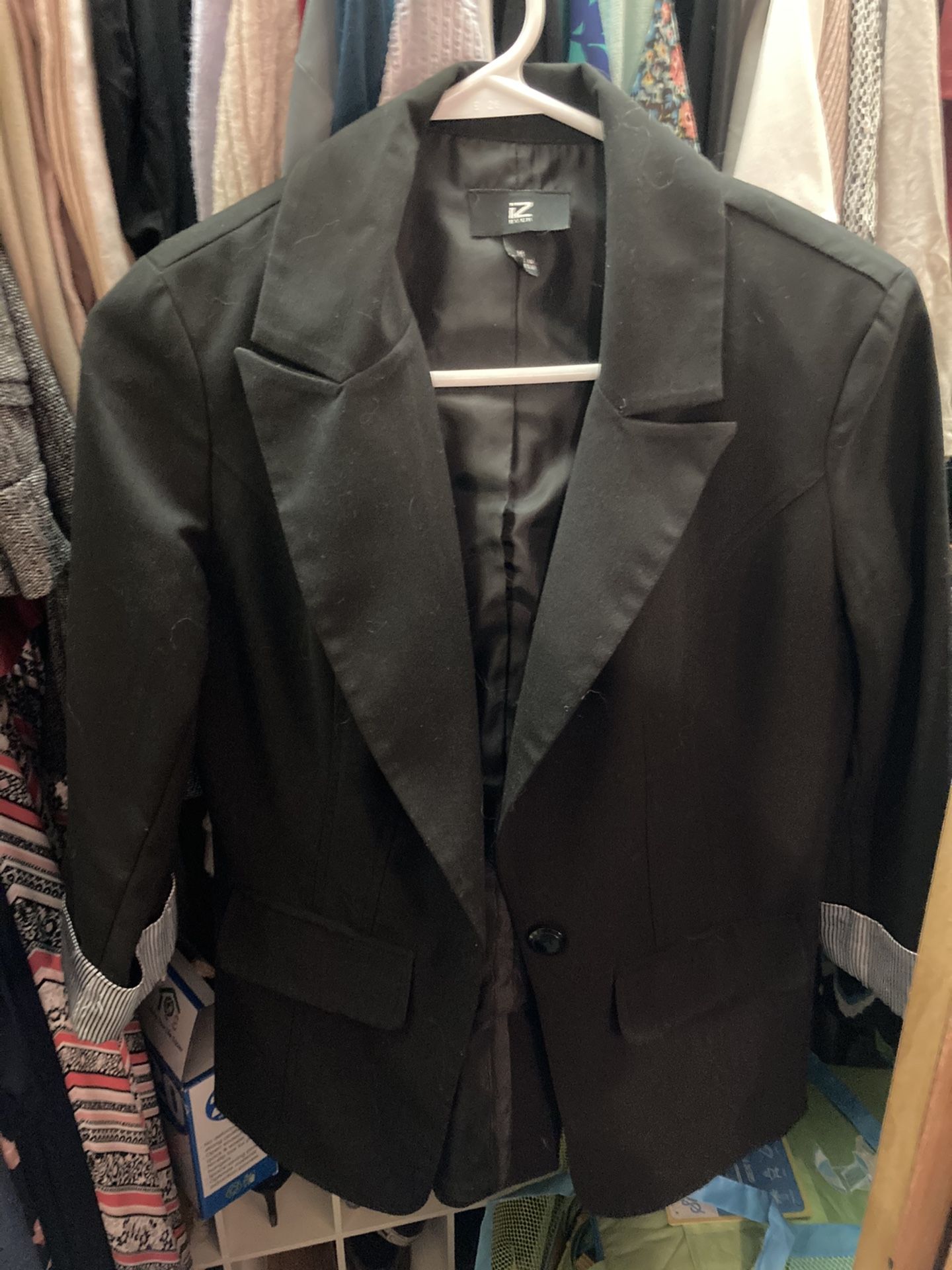 Sweatshirts, Suit Jackets, Size 12 AE Jeans, Rain Coat