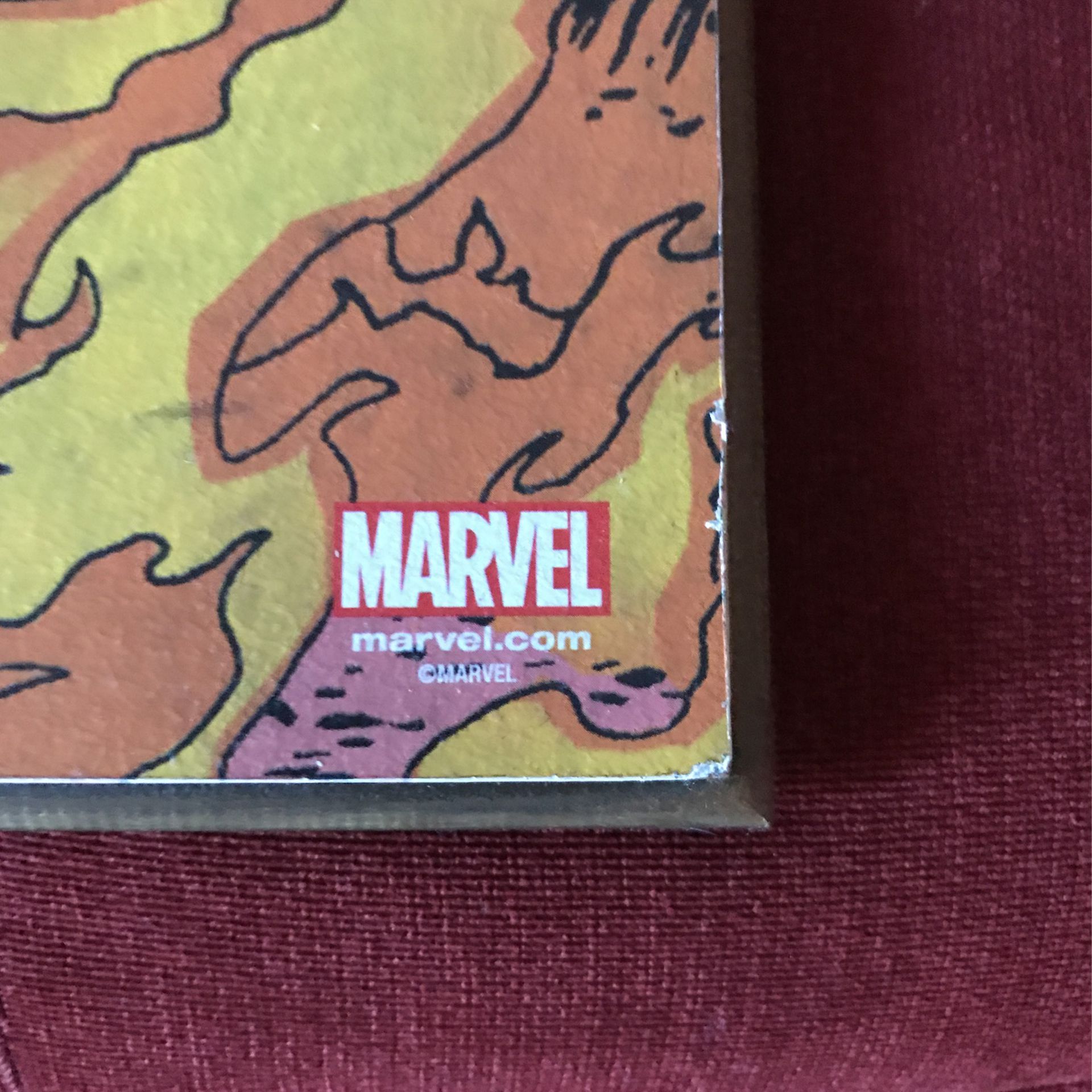 Marvel comics wood plaque Thor
