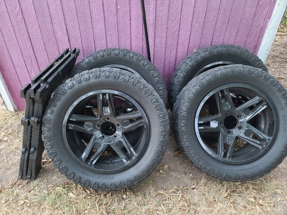 Cooper Discoverer MTP Tires and American Outlaw Wheels