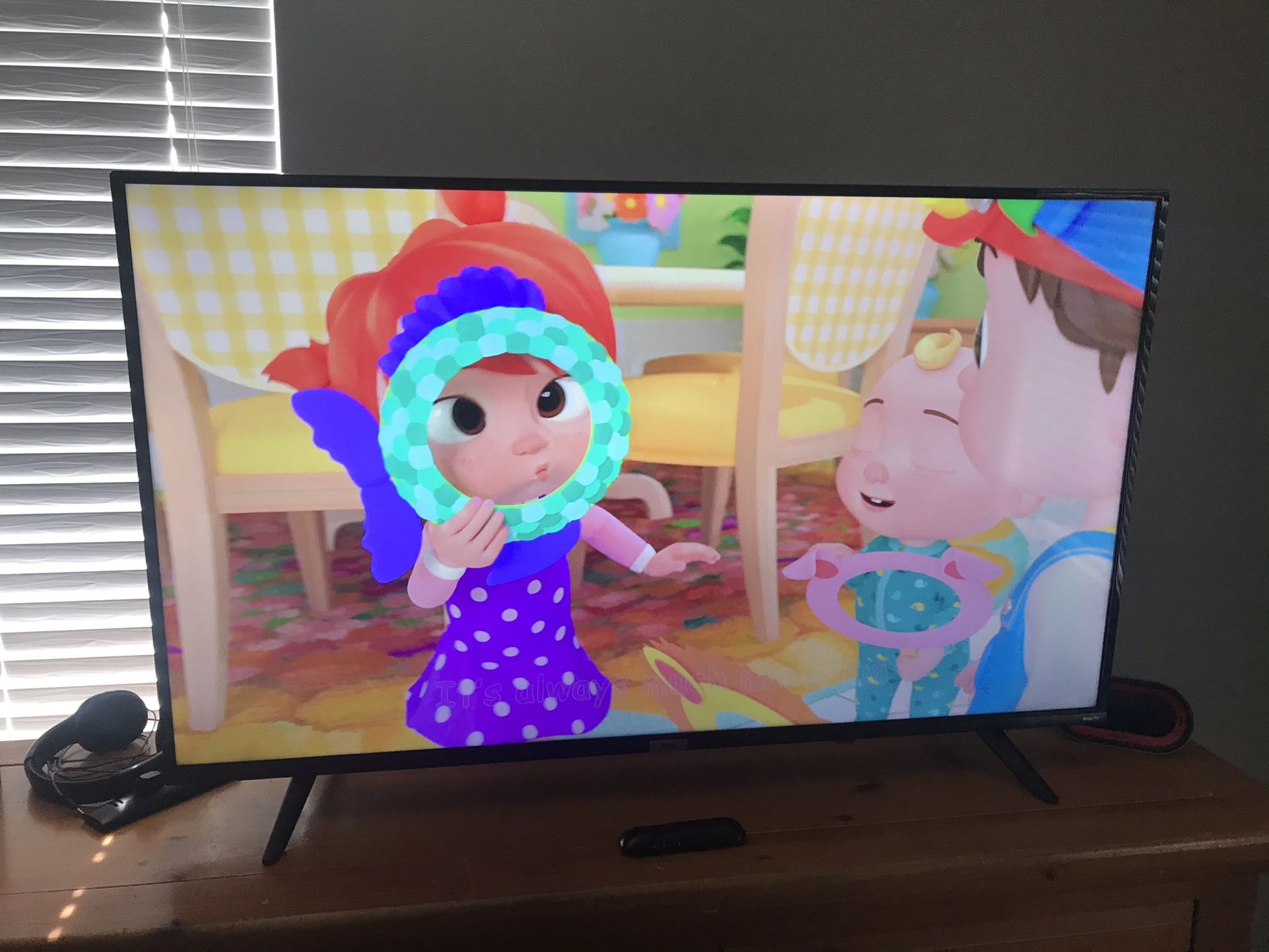 50 Inch TCL Roku Tv With Remote