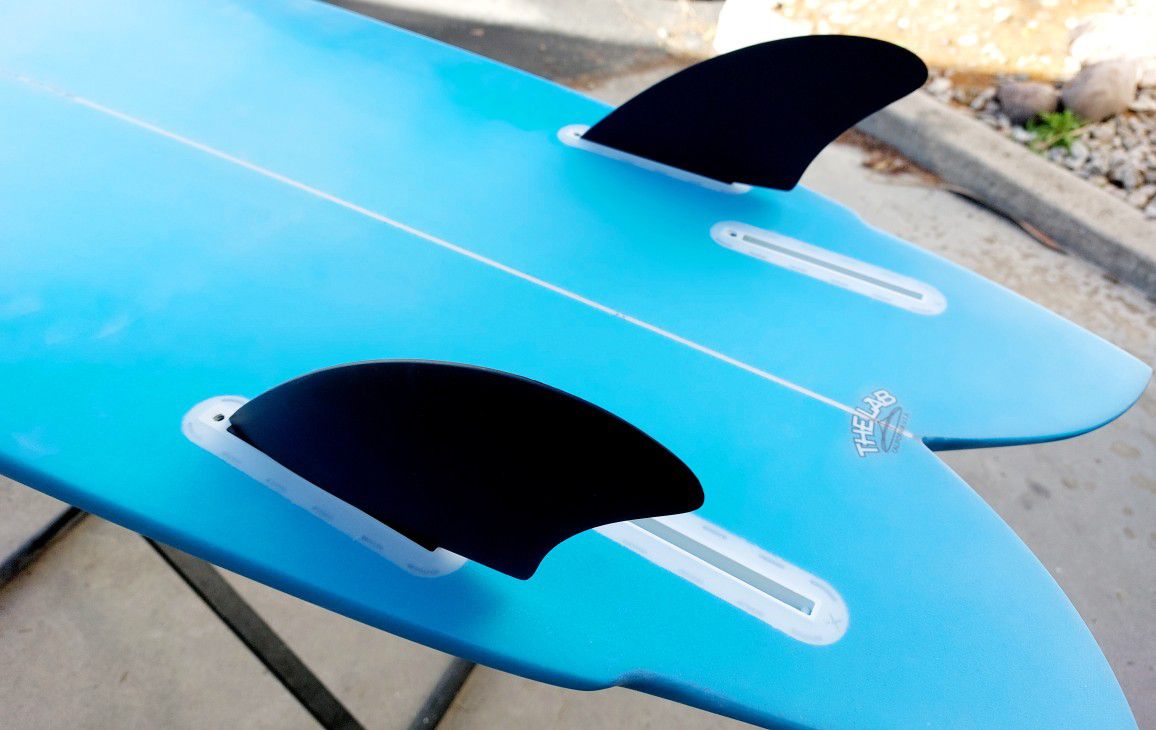 TERRAMAR SURFCO FUTURE/FCS2 BASEK2 GLASS FLEX TWIN SURFBOARD FINS