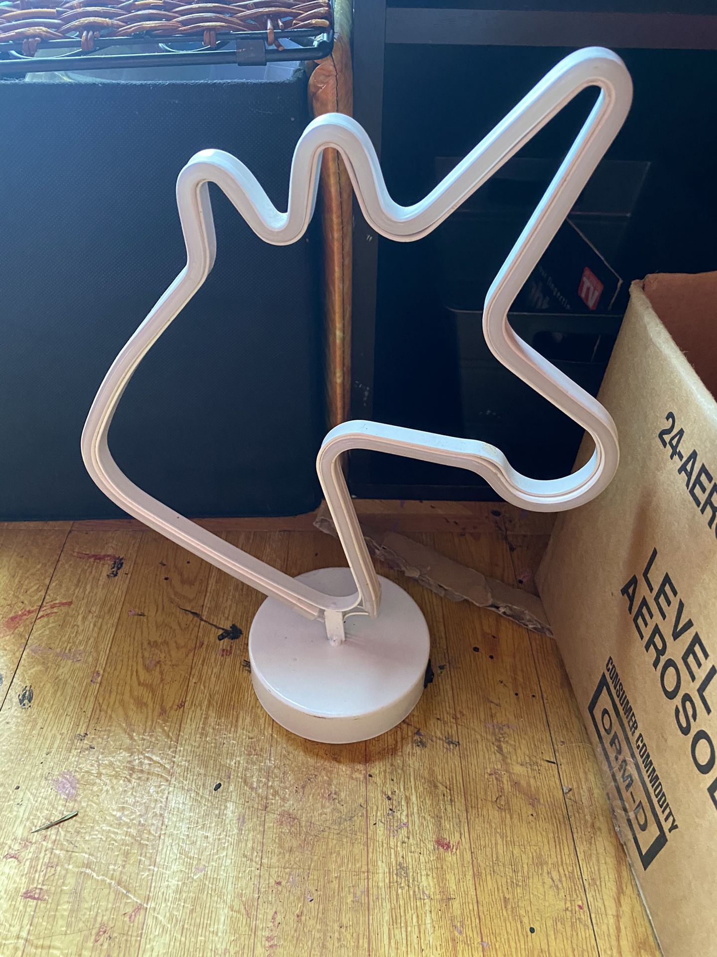Light up unicorn lamp