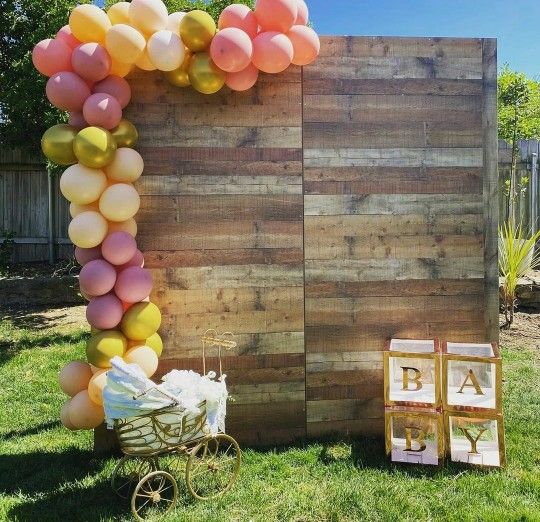 Wooden Backdrop