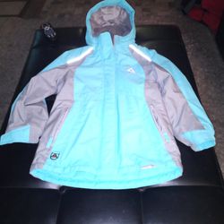 Girls Size 7/8 Jacket Snow Rain Made By Jerry In Brand New Condition Thumbnail