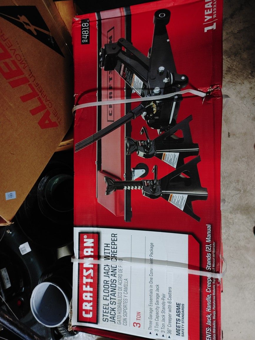 Craftsman Hydraulic Jack Set