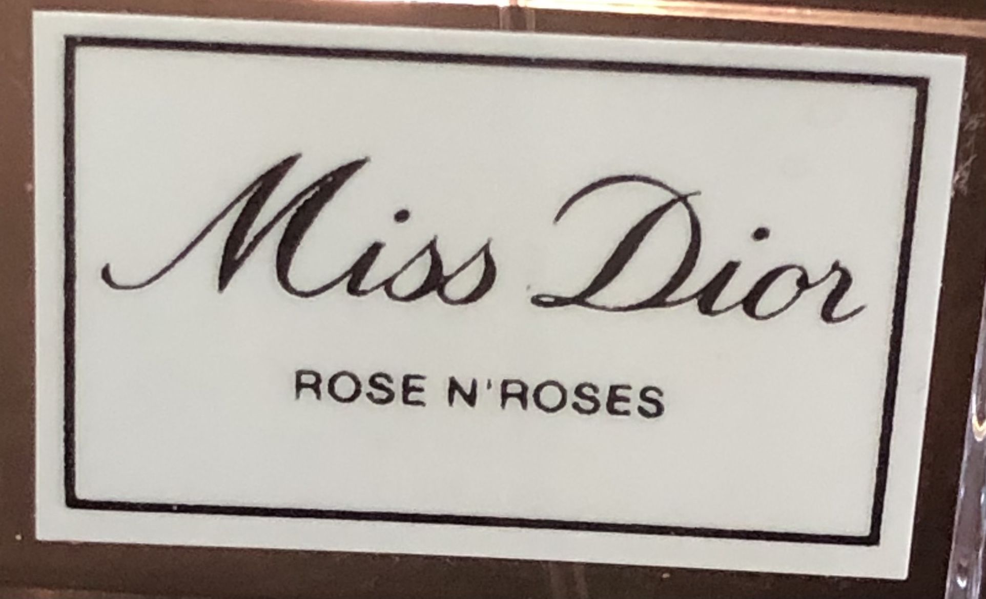 Miss Dior - Rose and Roses Perfume  3.4 oz. (Retail Value $118 @ Ulta) PRICE IS FIRM