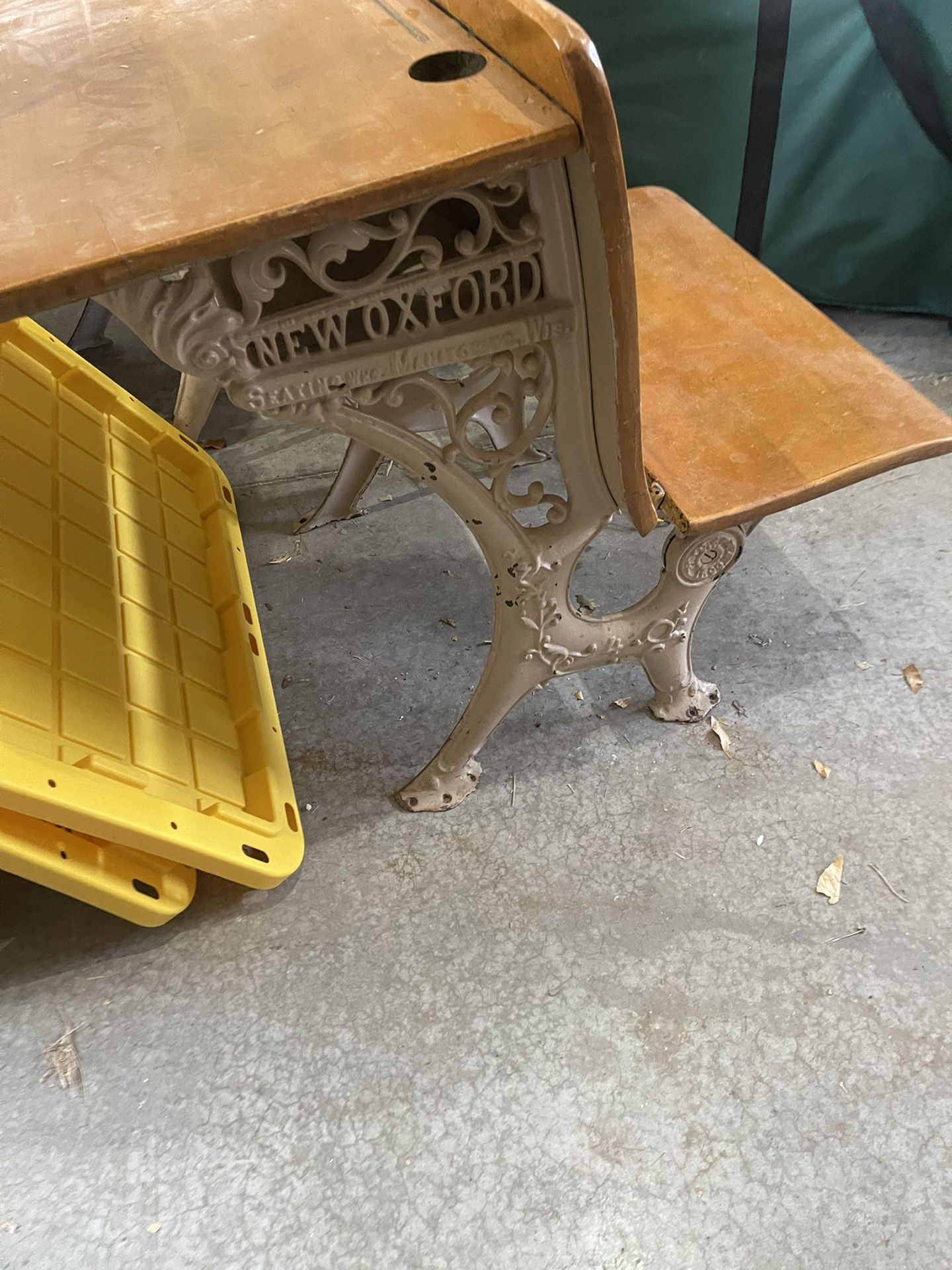 Antique School Desks
