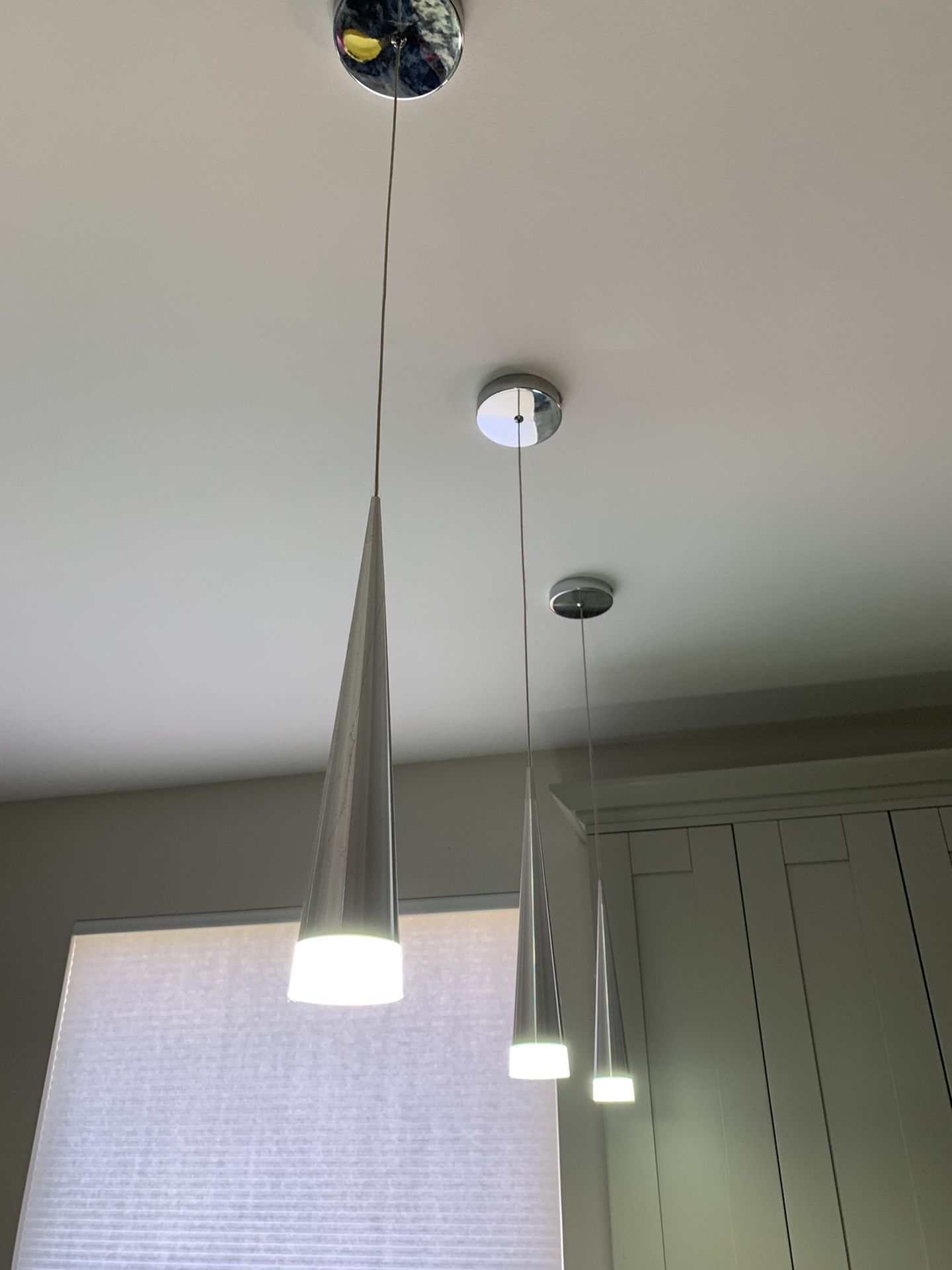 (3) LED Modern Pendant Lights