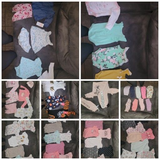 Baby Girl Clothes And Mobi And 4moms