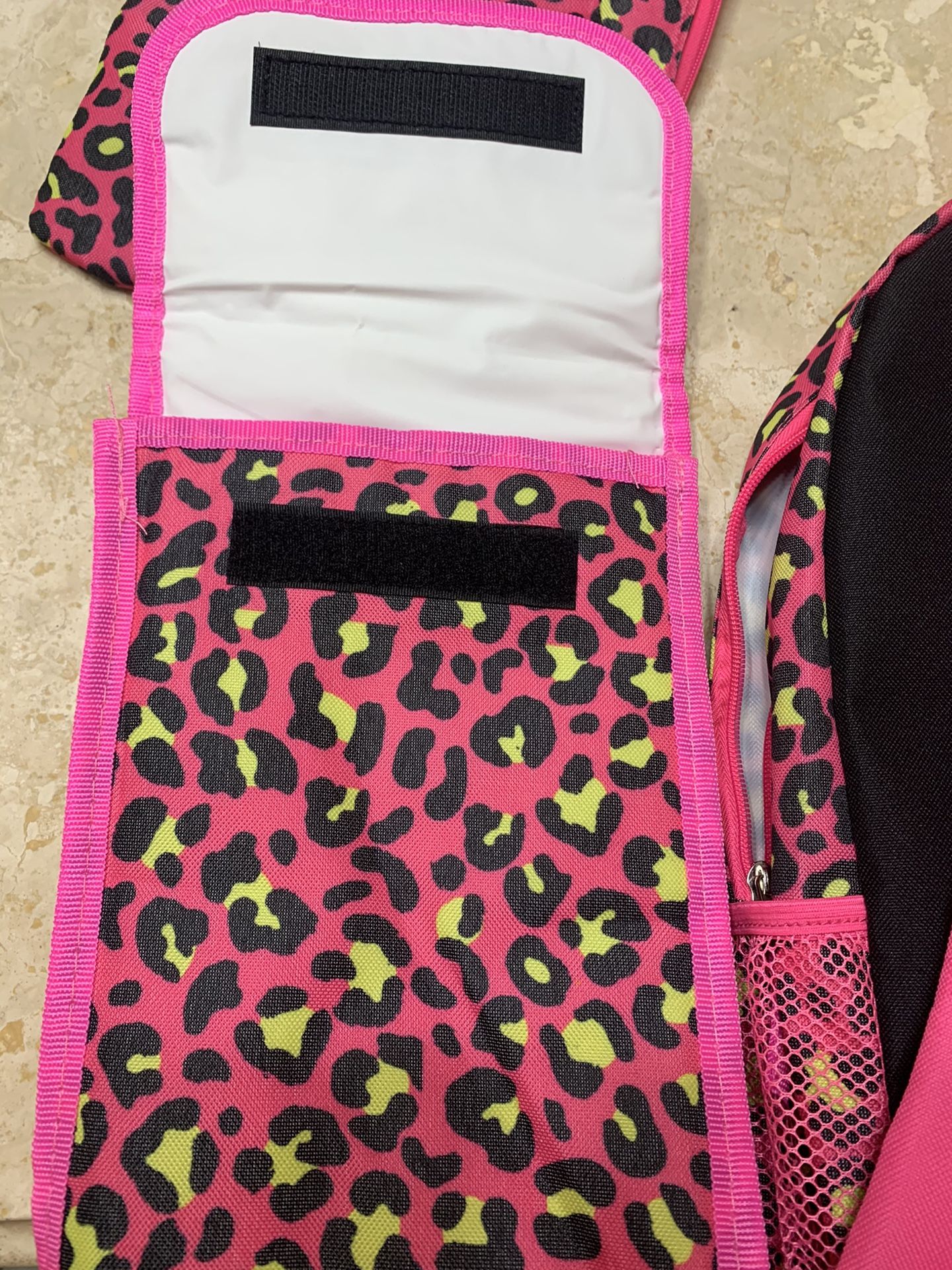 Girls Backpack 🎒 With Matching Lunch Bag And Pencil Holder