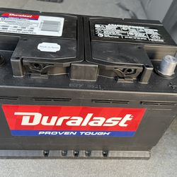 duralast Battery  For Sale  New  From Auto Zone 2022 Thumbnail