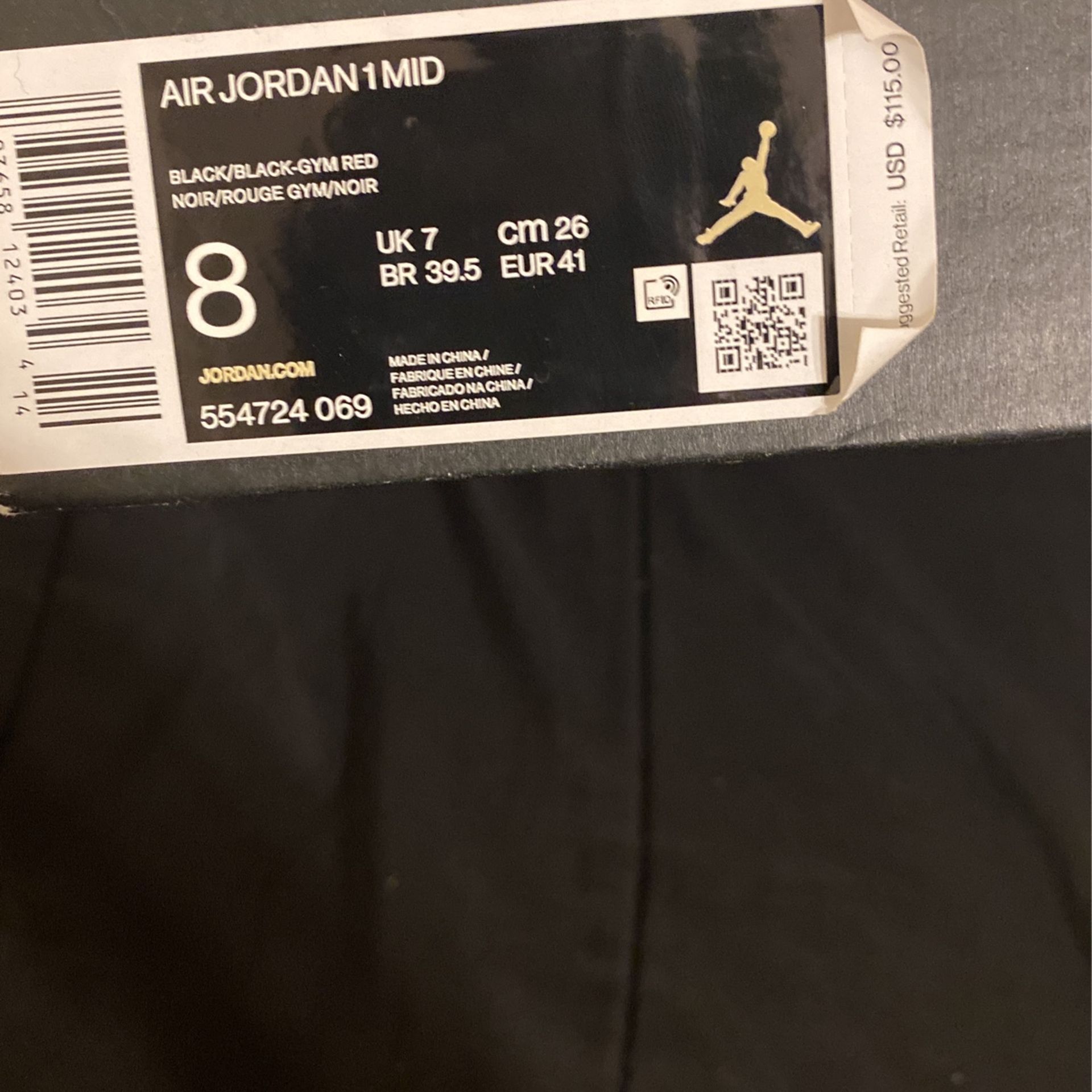 Jordan 1 Mid Chicago